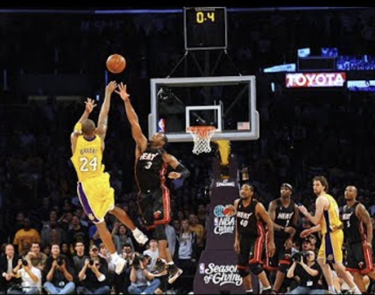 Shot clock buzzer beater